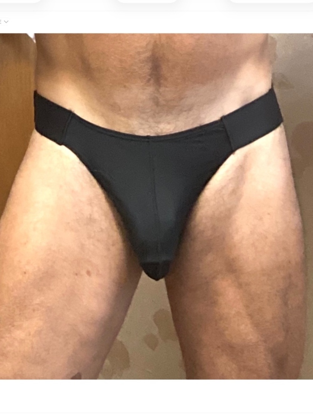 Sexy black briefs , large, NWOT
